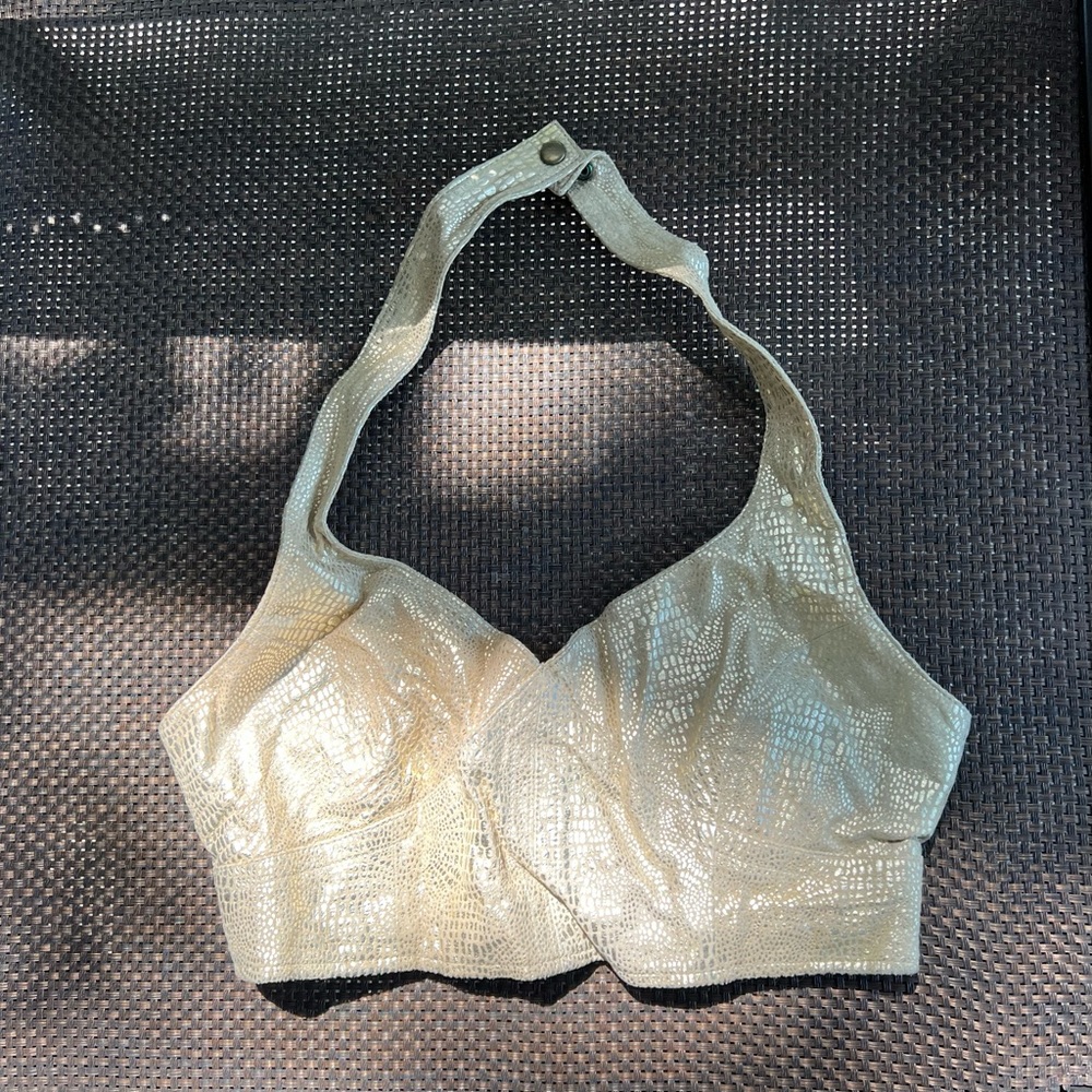 Pelle Studio Wilson’s Leather halter top